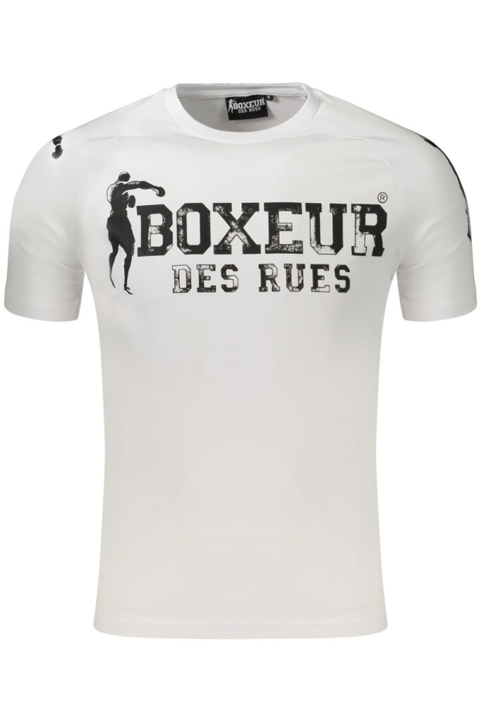 BOXEUR DES RUES WEISSES HERREN T-SHIRT MIT KURZÄRMELN