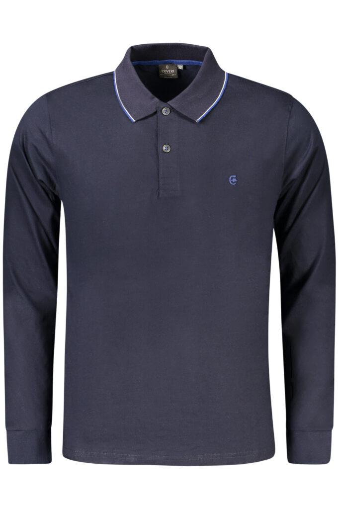 COVERI MOVING POLO LANGARM HERREN BLAU