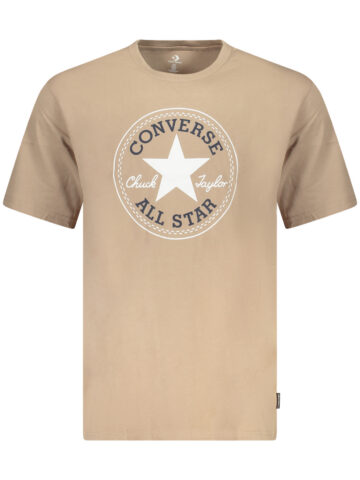 Converse Herren Kurzarm-T-Shirt, Beige