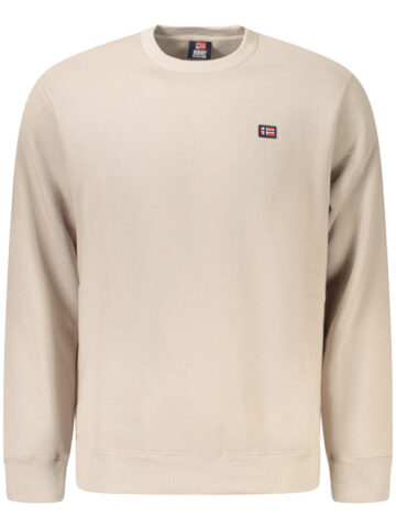 NORWEGEN 1963 HERREN-SWEATSHIRT MIT REISSVERSCHLUSS BEIGE 859453_BEROPE