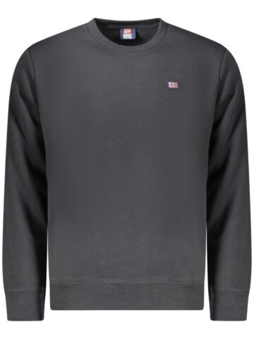 NORWEGEN 1963 HERREN-SWEATSHIRT MIT SCHWARZEM REISSVERSCHLUSS 859453_NEBLACK