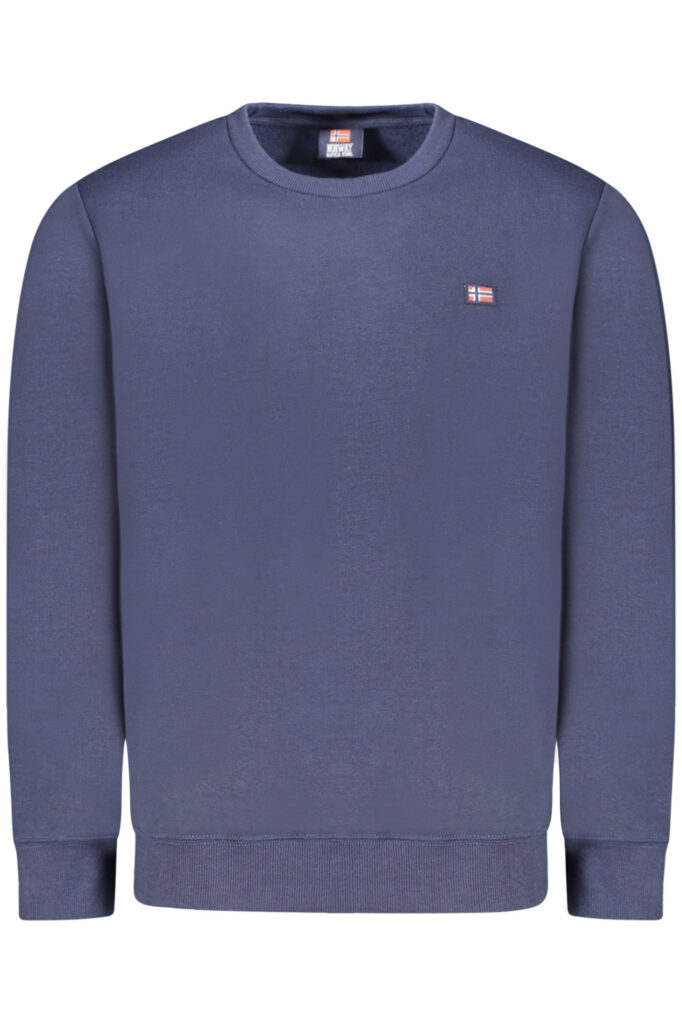 NORWEGEN 1963 HERREN BLAUES SWEATSHIRT MIT REISSVERSCHLUSS 859453_BLNAVY