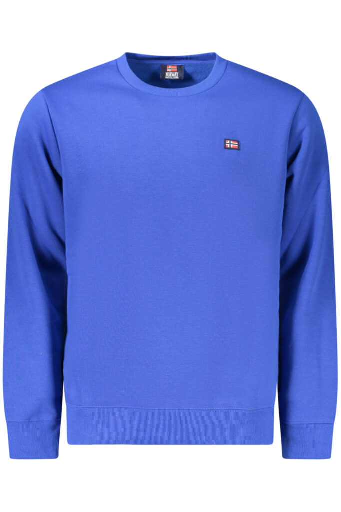 NORWEGEN 1963 HERREN BLAUES SWEATSHIRT MIT REISSVERSCHLUSS 859453_BLBLUETT