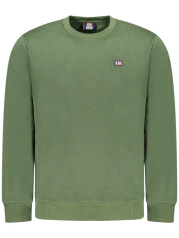 NORWEGEN 1963 HERREN-SWEATSHIRT MIT REISSVERSCHLUSS, GRÜN 859453_VEARMY