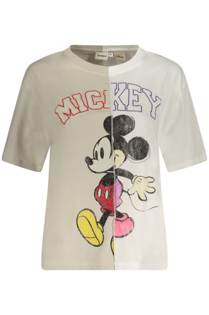 DESIGUAL 26WWTK59MIGMICKEY_BI1000 T-Shirt
