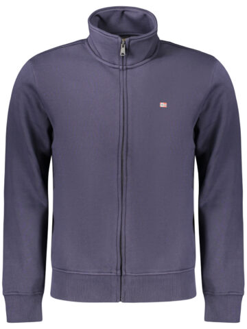NAPAPIJRI HERREN-SWEATSHIRT MIT BLAUEM REISSVERSCHLUSS NP0A8A5ZBALISFZWINT_BL176
