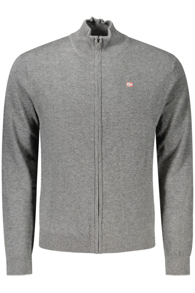 Grauer Herren-Cardigan von NAPAPIJRI