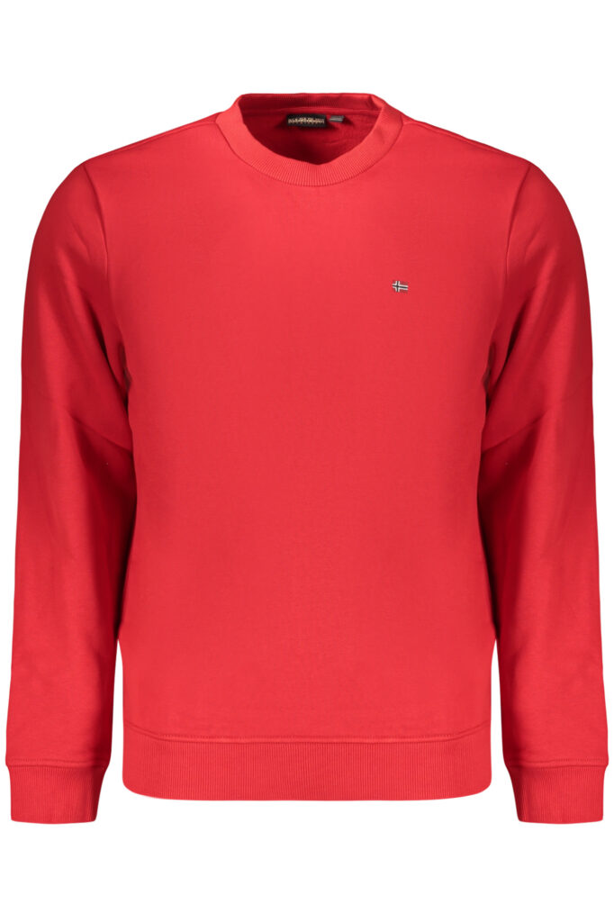 NAPAPIJRI Herren-Sweatshirt mit Reißverschluss, rot NP0A8BM2BALISCREWWINT_ROR1F