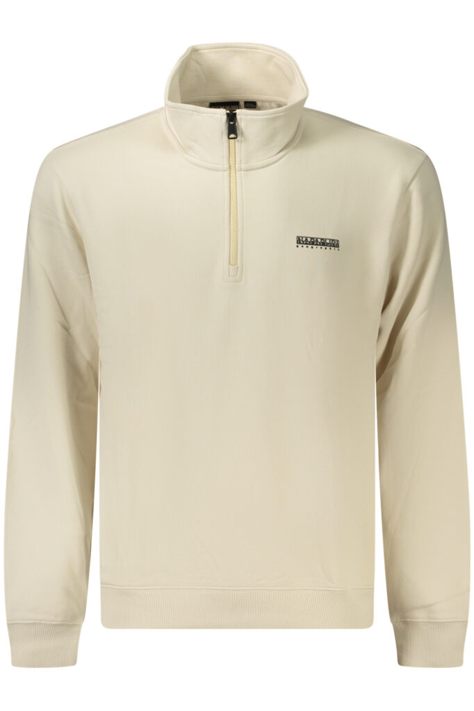 NAPAPIJRI Herren-Sweatshirt mit Reißverschluss, Beige NP0A88TOBSMALLBOXHZ_BEN1J