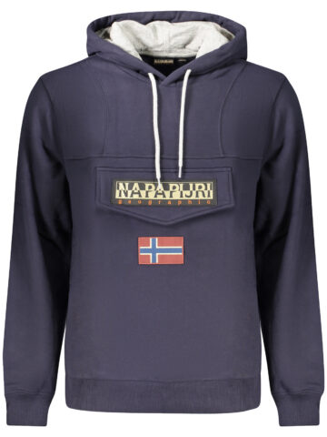 NAPAPIJRI HERREN-SWEATSHIRT MIT ZIP-UP, BLAU NP0A892TBURGEEWINT4_BL176