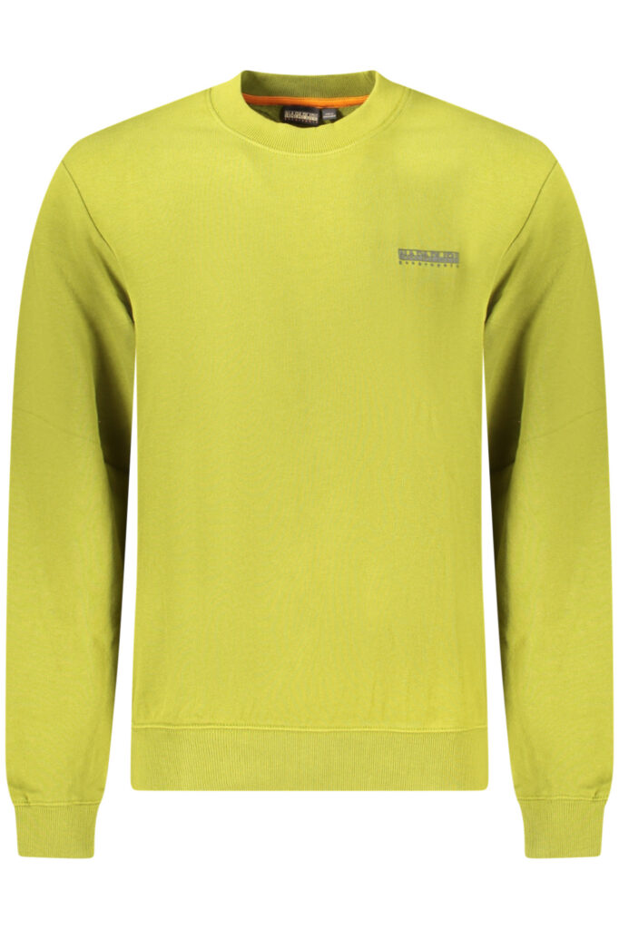 NAPAPIJRI Herren-Sweatshirt mit Reißverschluss, Grün NP0A88TPBSMALLBOXC_VEG4C