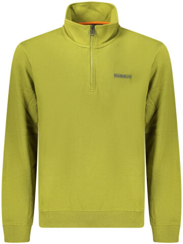 NAPAPIJRI Herren-Sweatshirt mit Reißverschluss, Grün NP0A88TOBSMALLBOXHZ_VEG4C