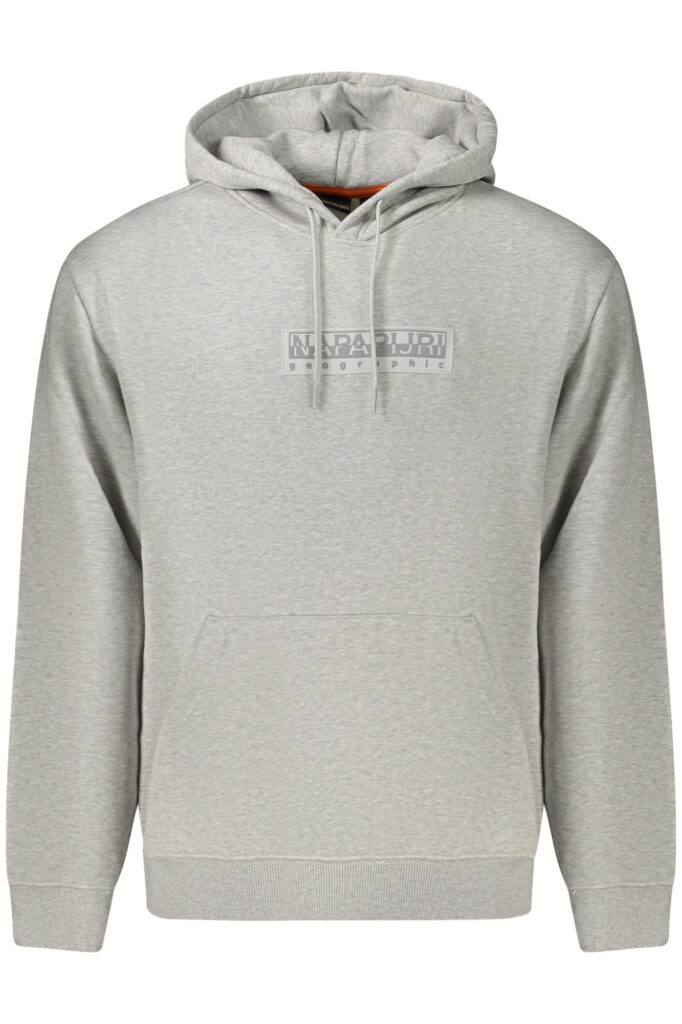 NAPAPIJRI Herren-Sweatshirt mit Reißverschluss, Grau