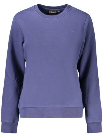 NAPAPIJRI DAMEN BLAUES SWEATSHIRT MIT REISSVERSCHLUSS