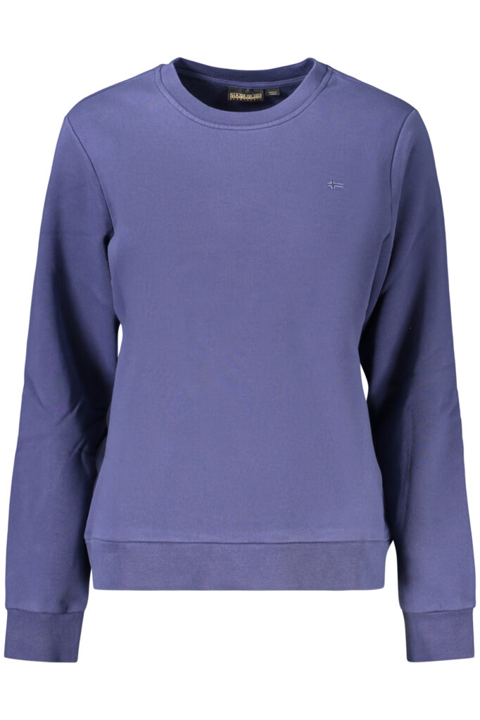 NAPAPIJRI DAMEN BLAUES SWEATSHIRT MIT REISSVERSCHLUSS