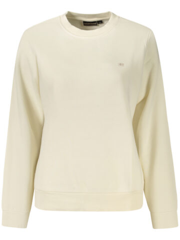 NAPAPIJRI DAMEN-SWEATSHIRT MIT REISSVERSCHLUSS, WEISS