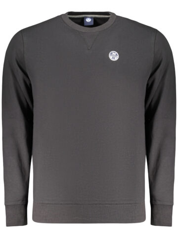 NORTH SAILS HERREN SCHWARZES SWEATSHIRT MIT REISSVERSCHLUSS 993046000_NE0999