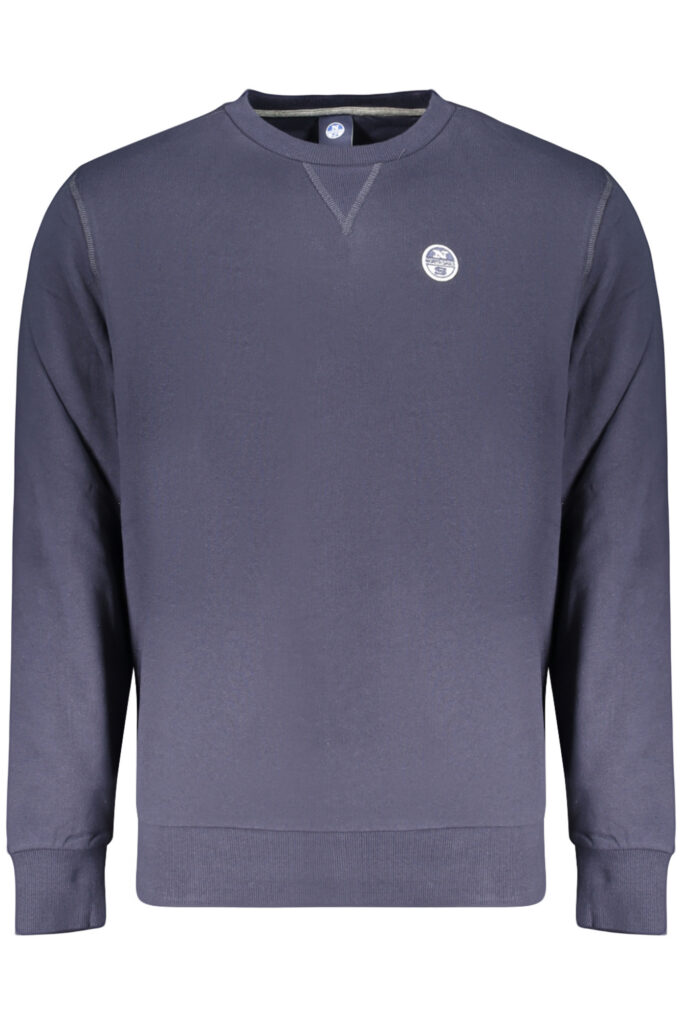 NORTH SAILS HERREN BLAUES SWEATSHIRT MIT REISSVERSCHLUSS 993046000_BL0802