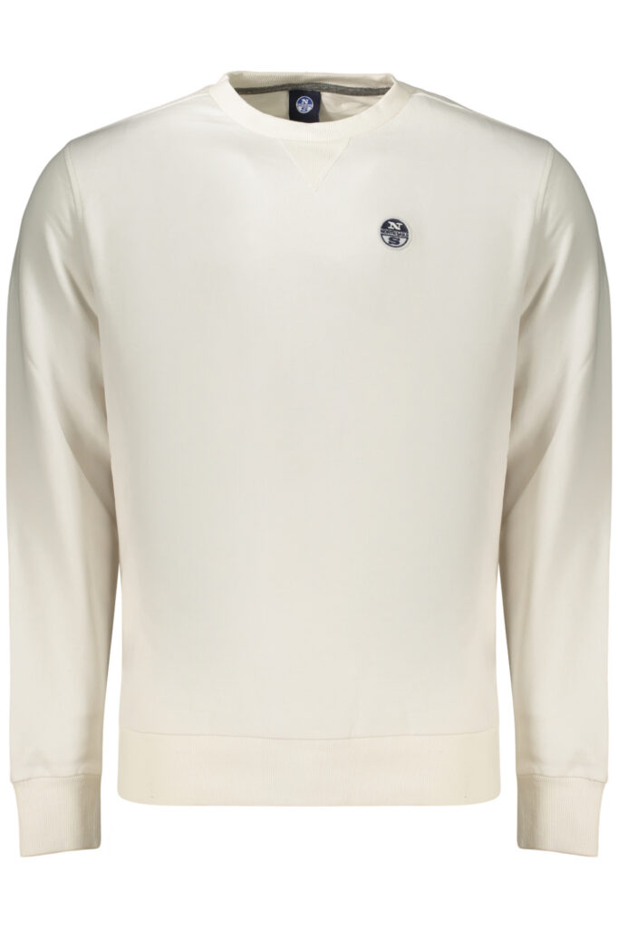 NORTH SAILS HERREN-SWEATSHIRT MIT REISSVERSCHLUSS, WEISS 993046000_BI0101