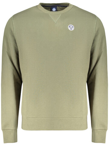 NORTH SAILS HERREN-SWEATSHIRT MIT REISSVERSCHLUSS, GRÜN 993046000_VE0430