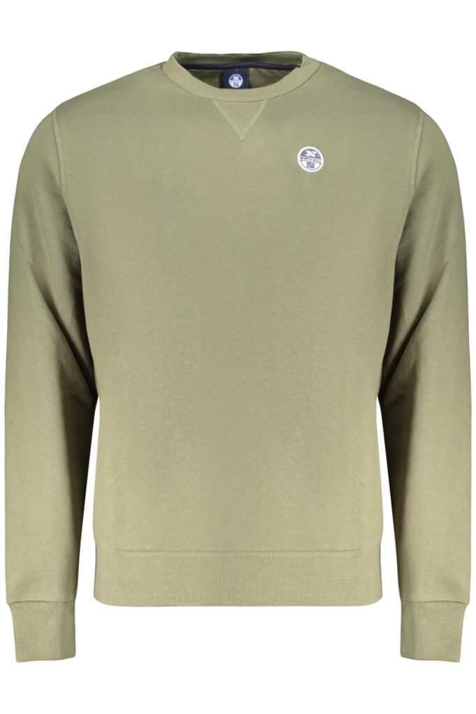 NORTH SAILS HERREN-SWEATSHIRT MIT REISSVERSCHLUSS, GRÜN 993046000_VE0430