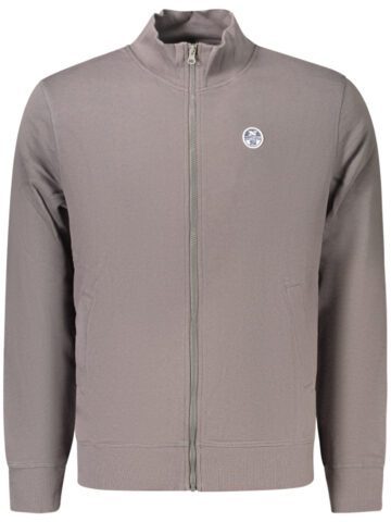 NORTH SAILS HERREN-SWEATSHIRT MIT REISSVERSCHLUSS, GRAU