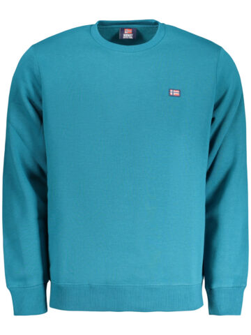 NORWEGEN 1963 HERREN BLAUES REISSVERSCHLUSS-SWEATSHIRT 859453_BLRIVER