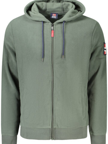 NORWEGEN 1963 HERREN GRÜNES SWEATSHIRT MIT REISSVERSCHLUSS 849531_VEARMY