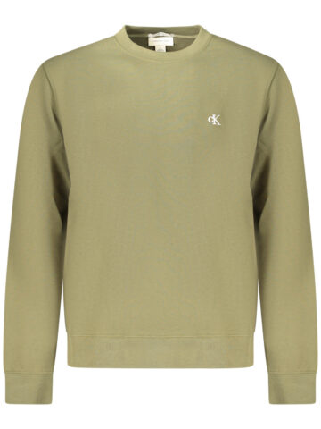 CALVIN KLEIN Herren-Sweatshirt mit Reißverschluss, Grün LV04RG275G_VELI1