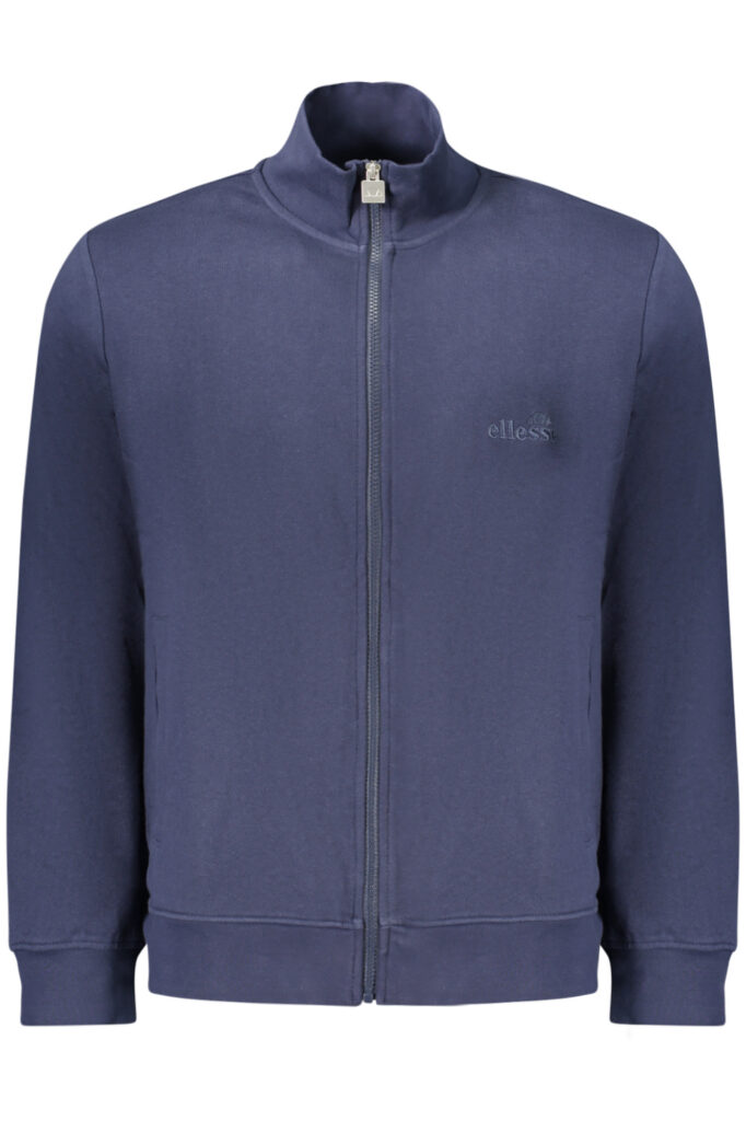 ELLESSE Herren-Sweatshirt mit Reißverschluss, blau