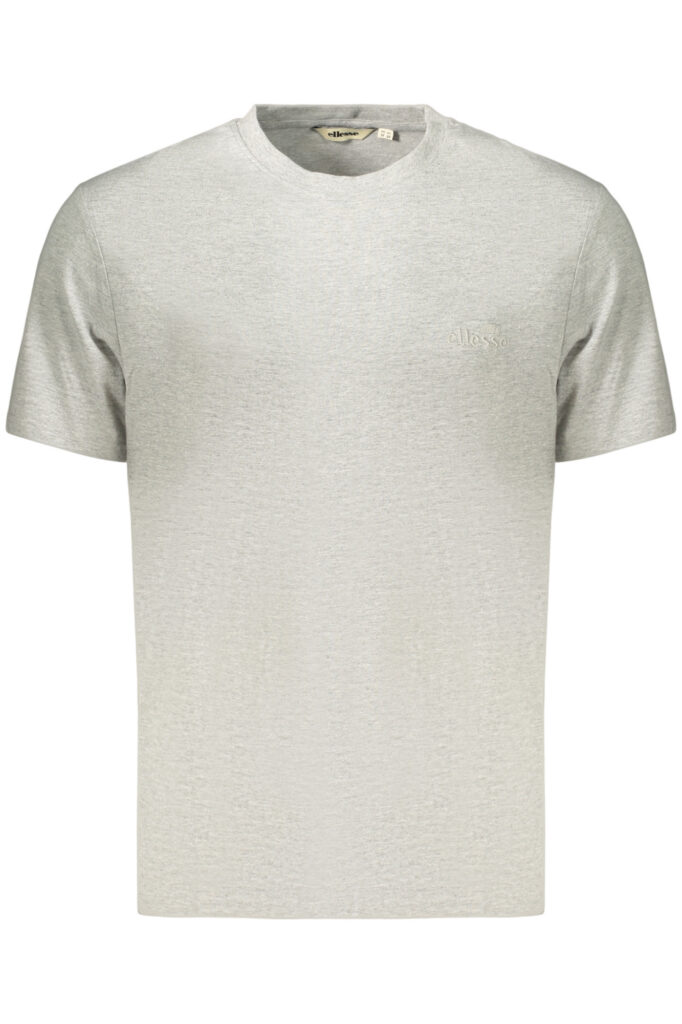 ELLESSE Herren-T-Shirt mit kurzen Ärmeln, Grau