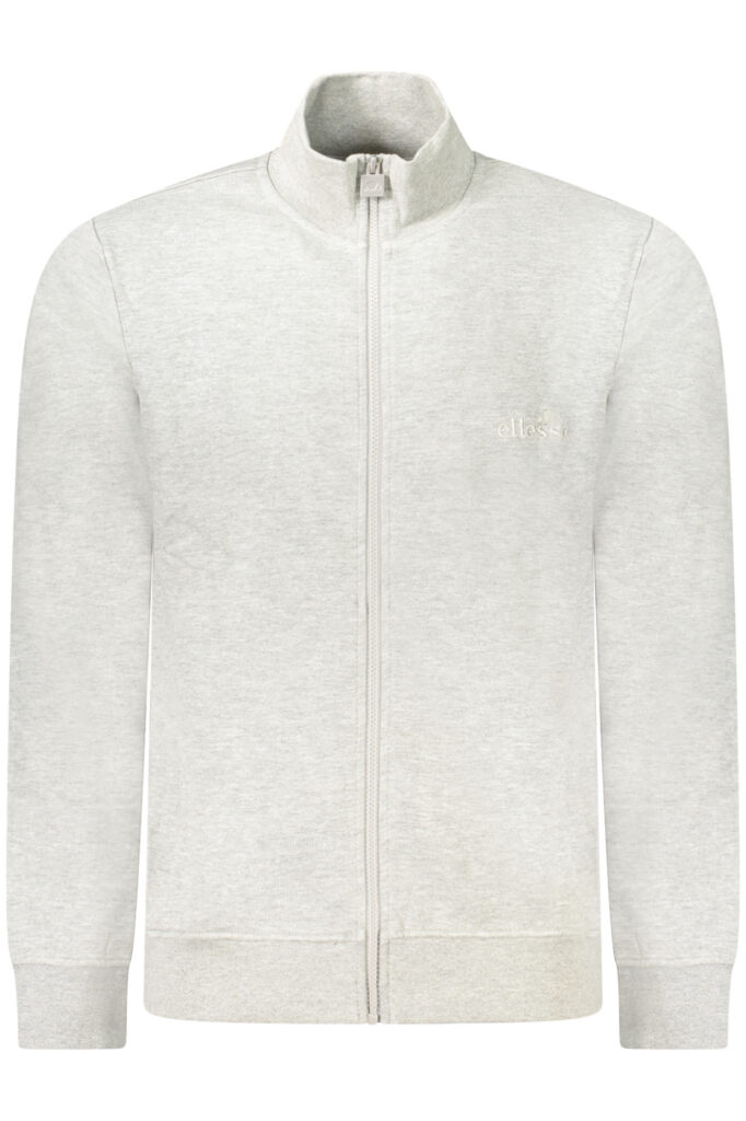 ELLESSE Herren-Sweatshirt mit Reißverschluss, Grau