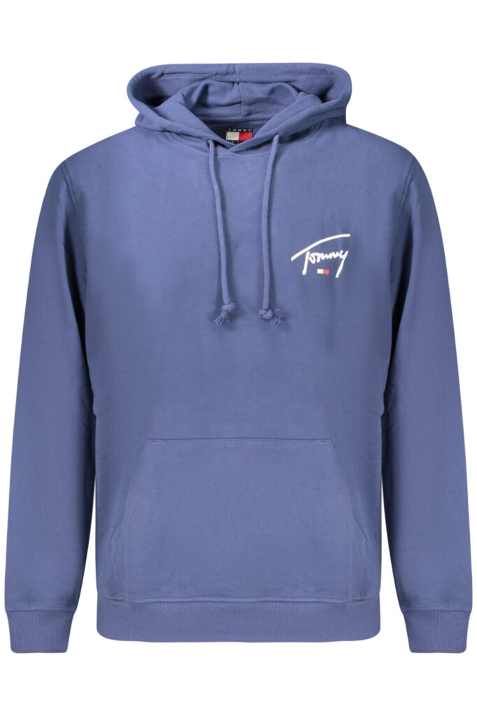 TOMMY HILFIGER HERREN-SWEATSHIRT MIT REISSVERSCHLUSS, BLAU DM0DM23587_BLDB7