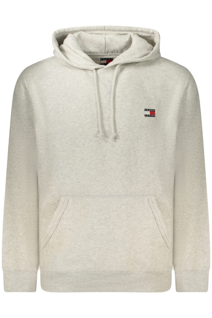 TOMMY HILFIGER Herren-Sweatshirt mit Reißverschluss, grau DM0DM23606_GRP08