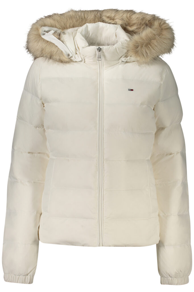 Weiße Damenjacke von Tommy Hilfiger DW0DW18312_BIYBL
