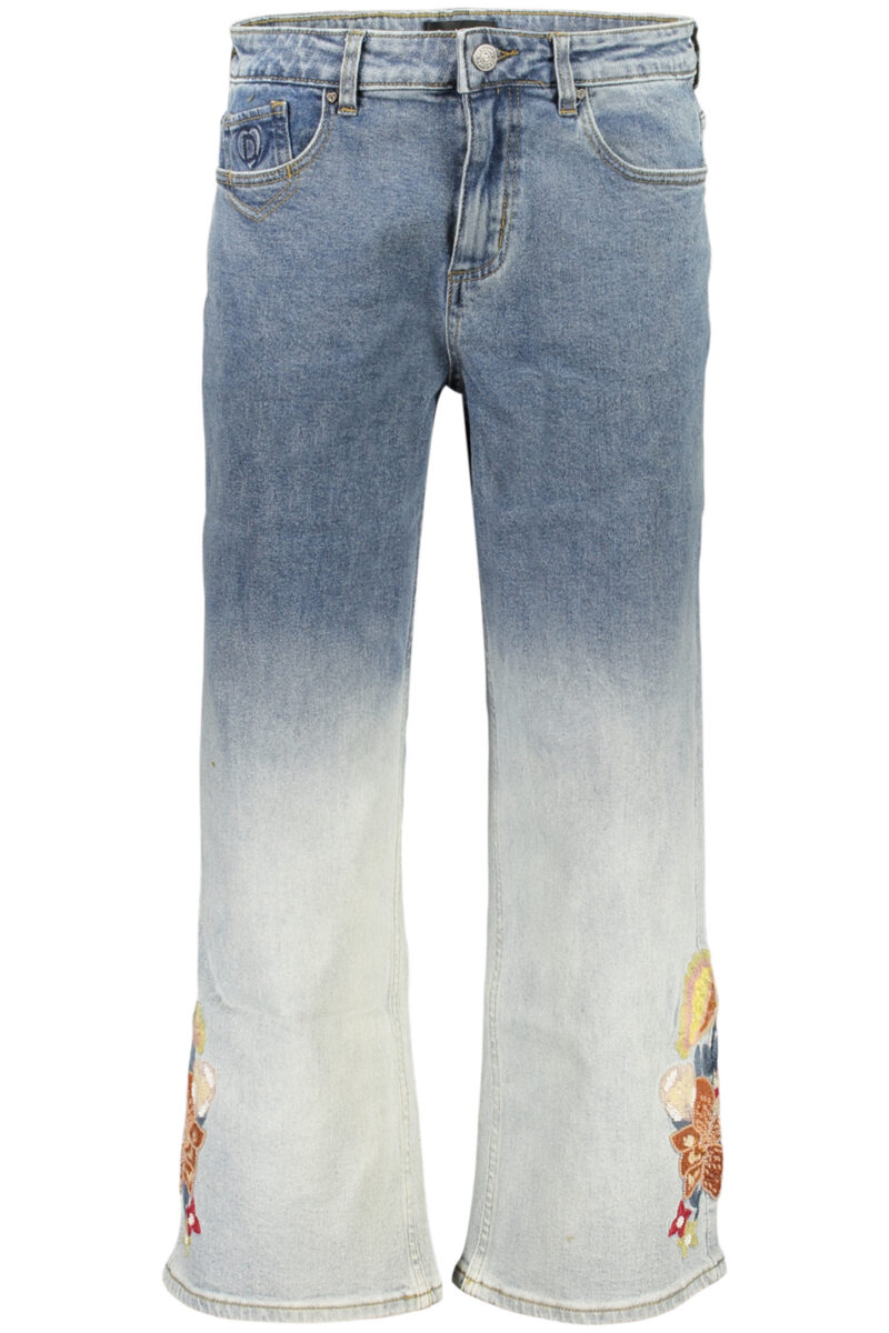 DESIGUAL DÁMSKÉ DŽÍNY SVĚTLE MODRÉ 26SWDD20_AZ5053
