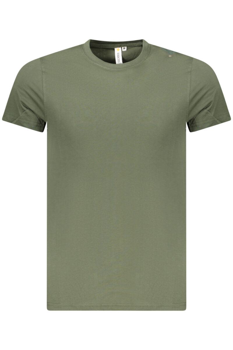 ACCADEMIA MILITARE PÁNSKÉ TRIČKO S KRÁTKÝM RUKÁVEM ZELENÉ S6S6775586_VE058