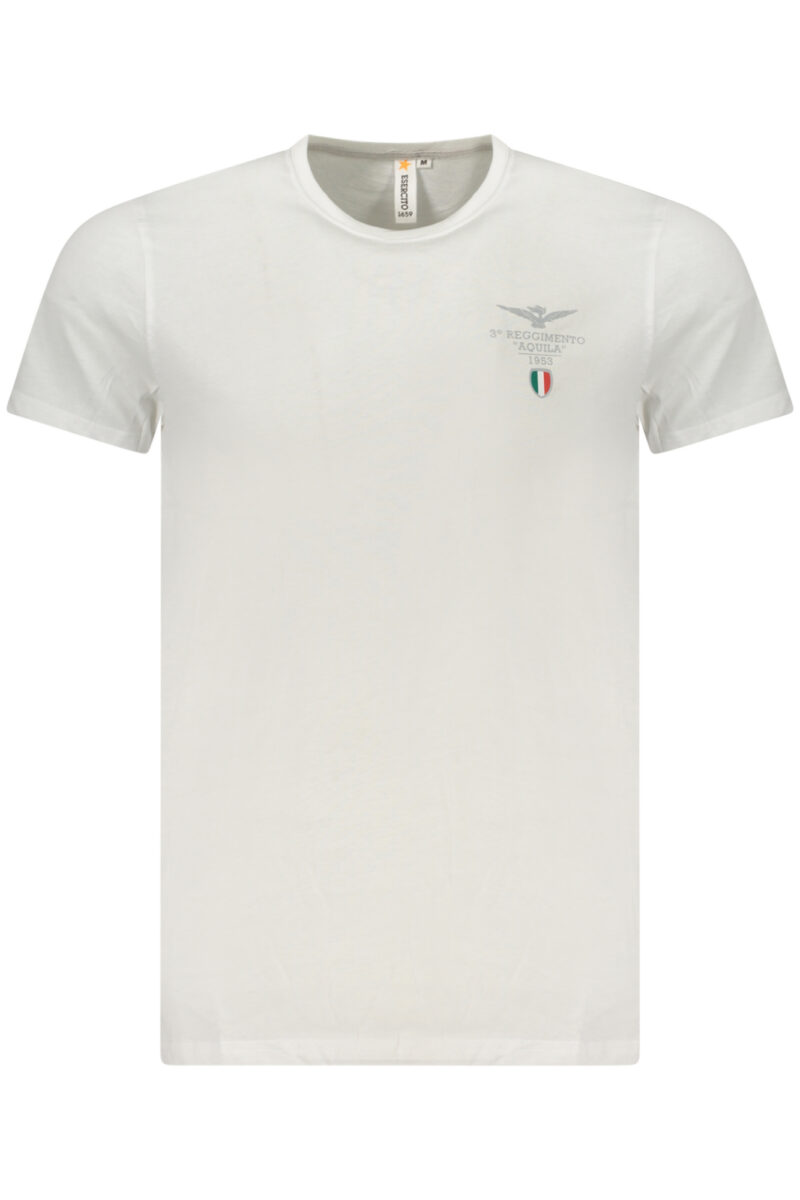 ACCADEMIA MILITARE PÁNSKÉ TRIČKO S KRÁTKÝM RUKÁVEM BÍLÉ S6S6815586_BI001