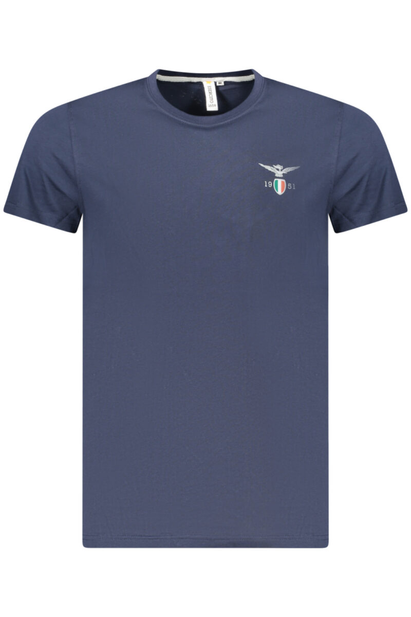 ACCADEMIA MILITARE PÁNSKÉ TRIČKO S KRÁTKÝM RUKÁVEM, MODRÉ S6S6825586_BL044