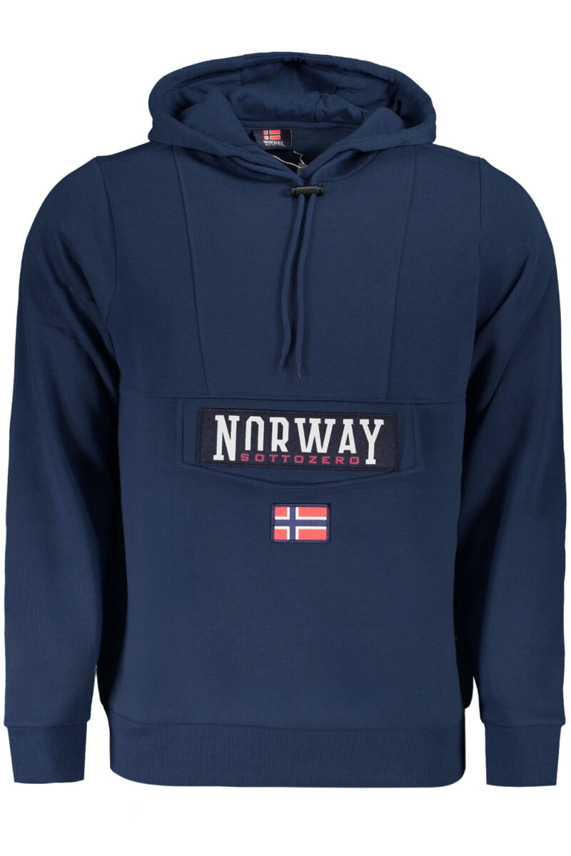 NORWAY 1963 MEN'S BLUE ZIP-UP SWEATSHIRT 849429_BLNAVY