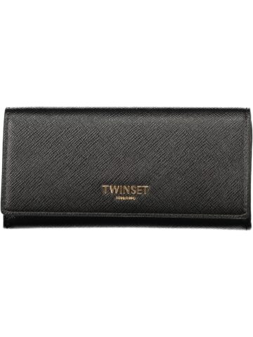 TWINSET WOMEN'S BLACK WALLET 262TH7050_NE13808