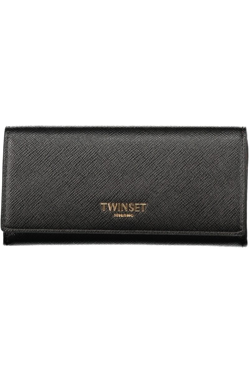 TWINSET WOMEN'S BLACK WALLET 262TH7050_NE13808