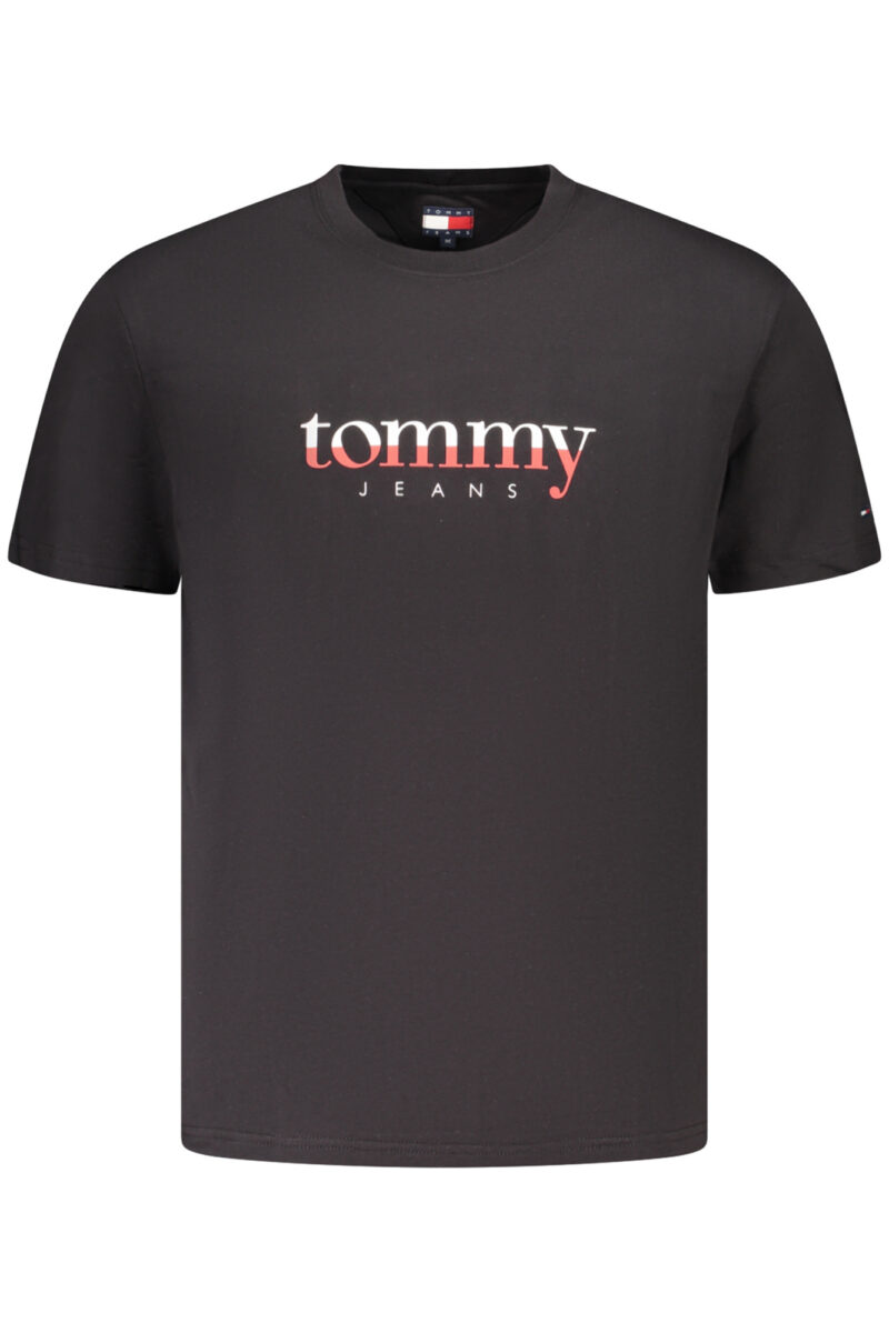 TOMMY HILFIGER MEN'S SHORT-SLEEVE T-SHIRT BLACK DM0DM21978_NEBDS
