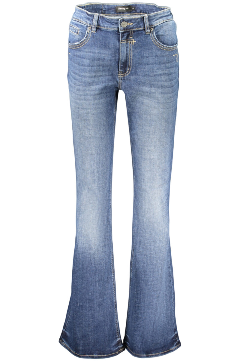 DESIGUAL DAMEN-JEANS AUS DENIM, BLAU 26WWDD18_BL5008