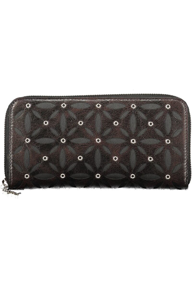 DESIGUAL DAMEN-GELDBÖRSE SCHWARZ 26WAYP28_NE2000