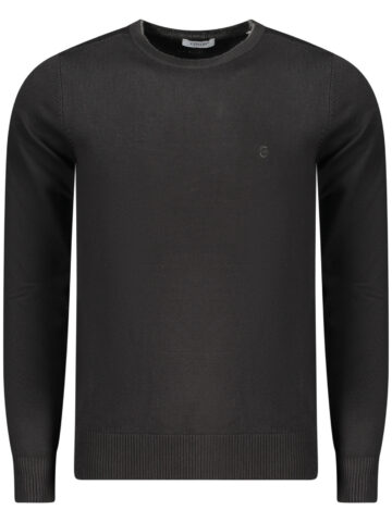 COVERI MOVING MEN'S BLACK SHIRT TR2161_NENERO