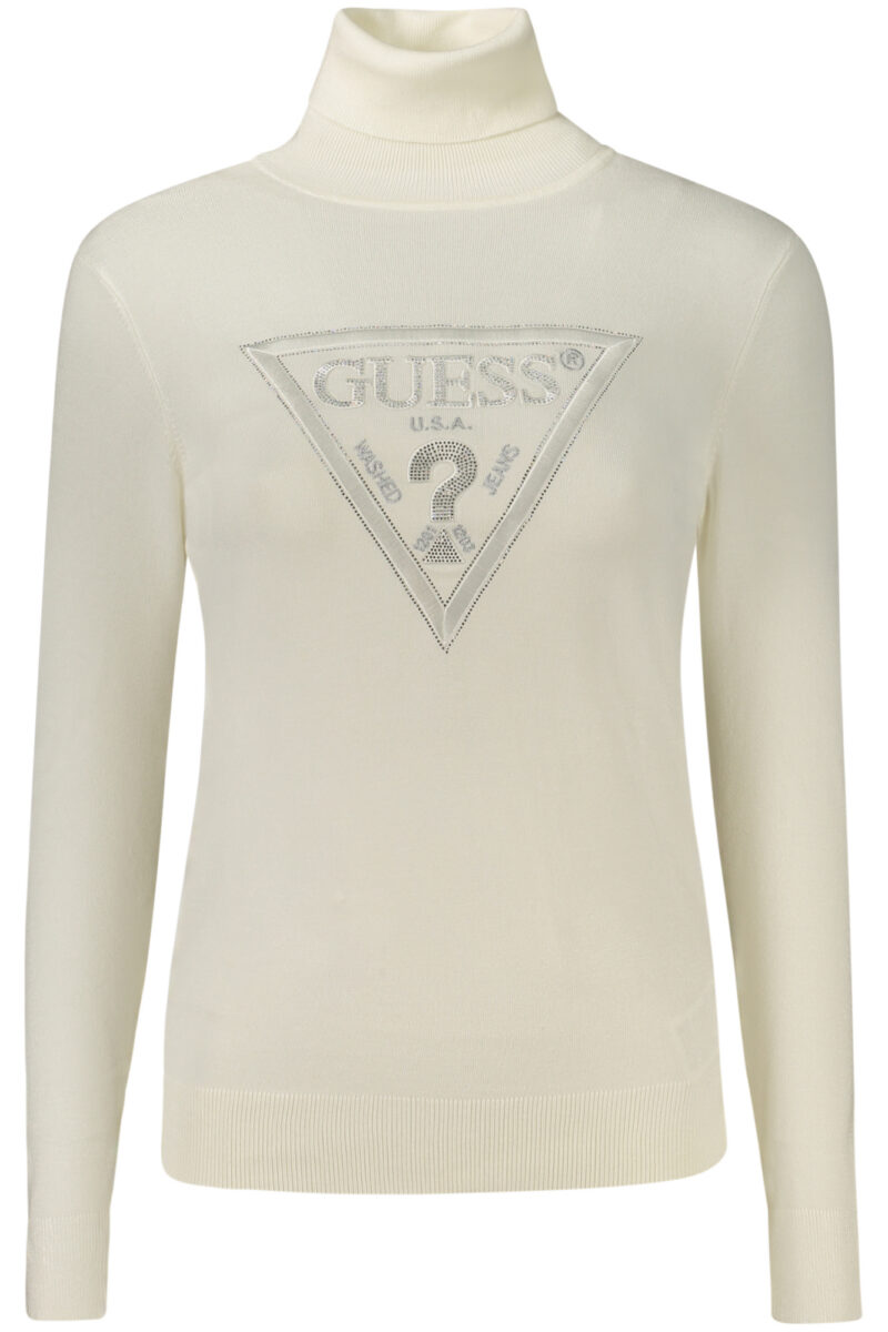 GUESS JEANS WOMEN'S WHITE SWEATER W6BR54Z1455_BIG012