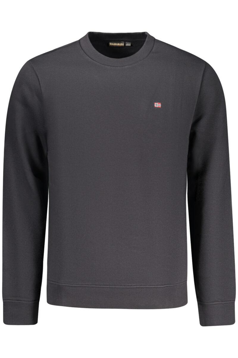 NAPAPIJRI MEN'S BLACK ZIP-UP SWEATSHIRT NP0A8BM2BALISCREWWINT_NE941