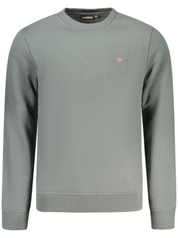 NAPAPIJRI MEN'S ZIP-UP SWEATSHIRT, GREEN NP0A88TOBSMALLBOXHZ_VEG4C