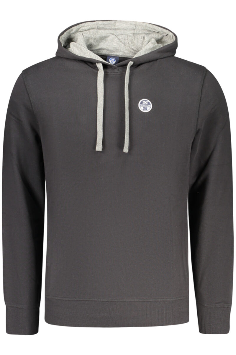 NORTH SAILS MEN'S BLACK ZIP-UP SWEATSHIRT 993046000_NE0999